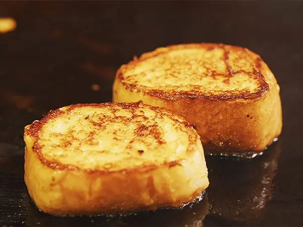 外がカリカリになるまで焼きあげる