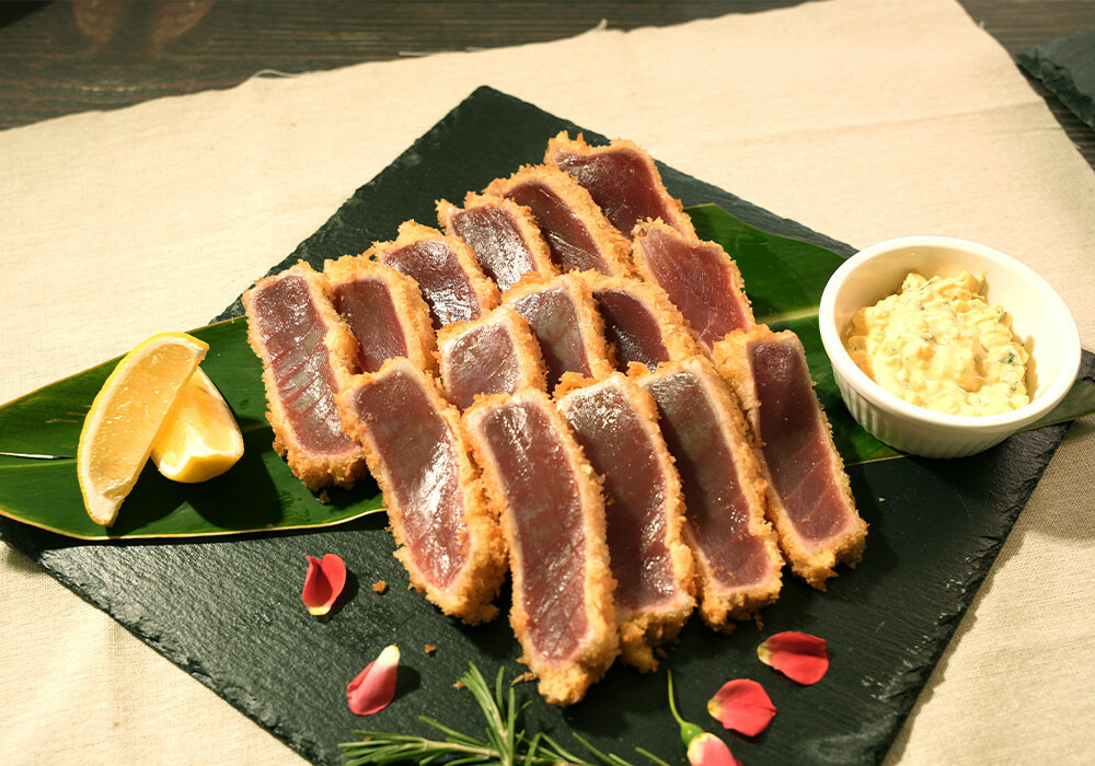 金枪鱼生切