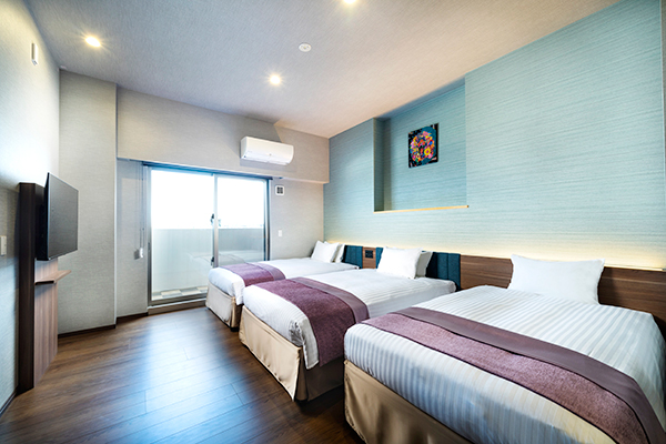 HOTEL SANSUI NAHA 客室 エグゼクティブトリプル