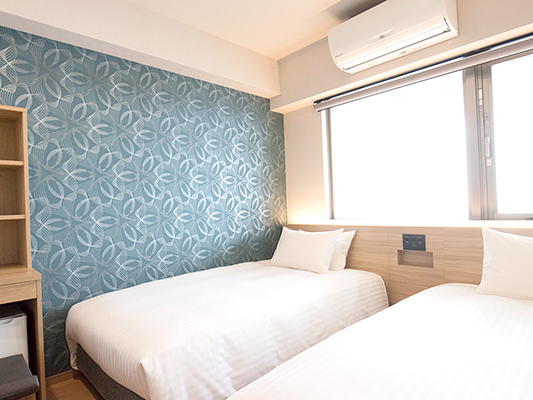 HOTEL SANSUI NAHA 客室 ツインルーム